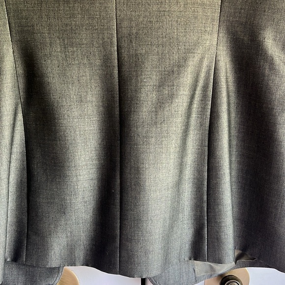 Ann Taylor Charcoal Grey blazer - Picture 7 of 8